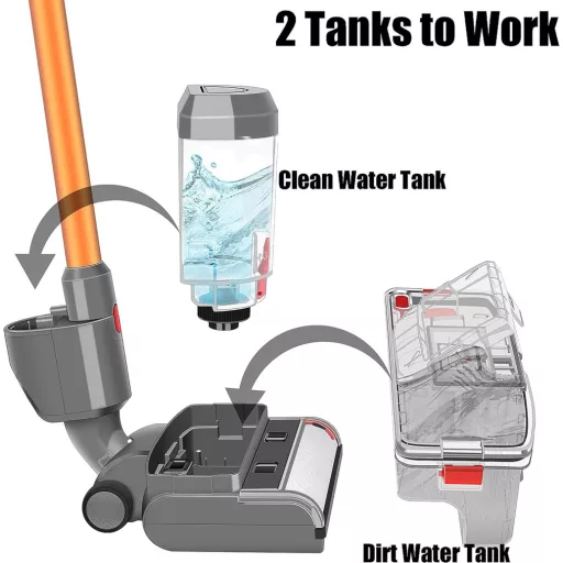 Italdos Elektromos Padlótisztító Fej Dyson V7 V8 V10 V11 V15 Porszívóhoz