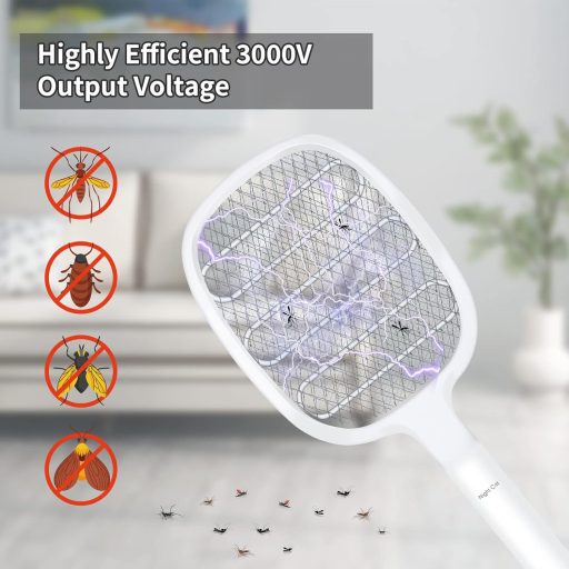 Night Cat Elektromos Szúnyogirtó Ütő 3000V - USB-C Tölthető Rovarcsapda