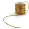 Netuno zlatna elastična nit 9m, konac za izradu nakita 2mm, elastična vrpca za narukvice i nizanje perli, kreativni ručni rad