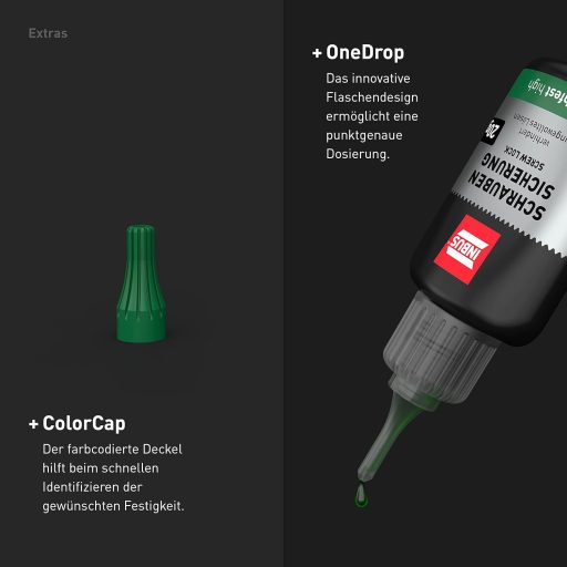 INBUS Threadlocker Erős Csavarzáró 20g Német Gyártás