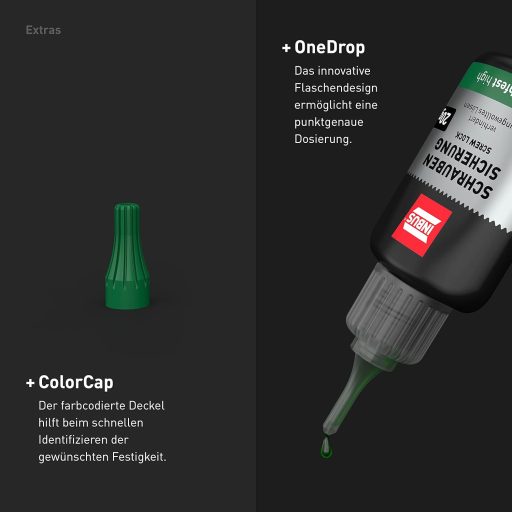 INBUS Threadlocker Erős Csavarzáró 20g Német Gyártás