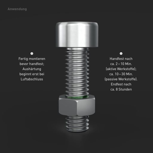INBUS Threadlocker Erős Csavarzáró 20g Német Gyártás