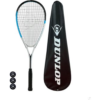   Racketworld Hyper Lite Nano Squash Ütő Teljes Tokkal + 3 Labda
