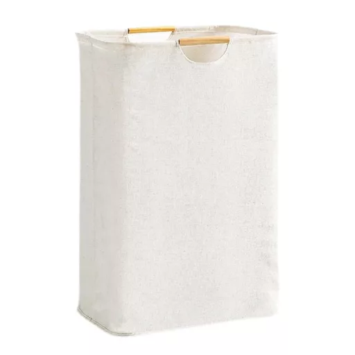 Coș de rufe din bambus, material natural