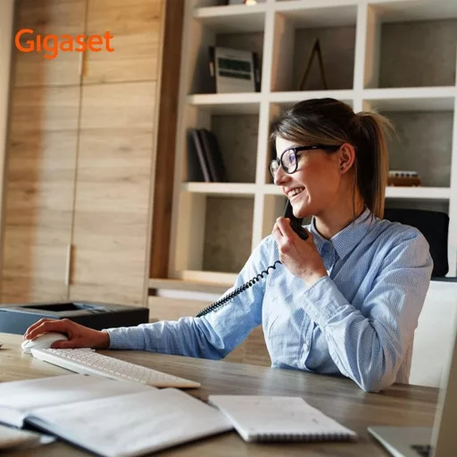 Gigaset Desk 200 Vezetékes Telefon Kompakt Tárcsázás Fekete