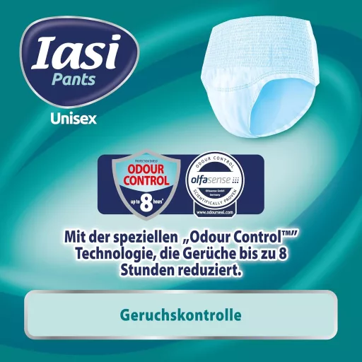 IAȘI 10 buc. Chiloți de unică folosință unisex cu grad ridicat de protecție, XL, absorbție extra - Mărimea XL (10 bucăți)