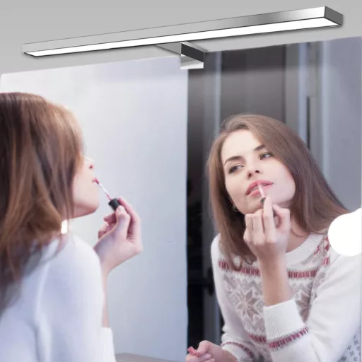 Hommie 60 cm LED kúpeľňové zrkadlo s osvetlením, 1200 lm, neutrálna biela, IP44