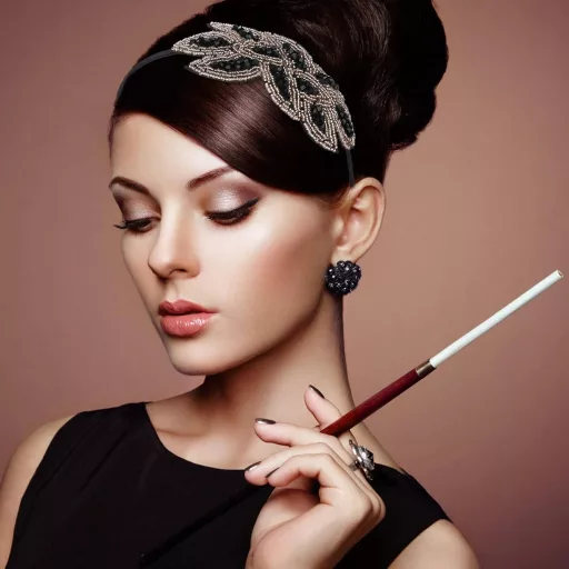 WLLHYF 1920s Fejpánt Női Fehér Kristály Flapper Fejdísz Vintage Hajékszer