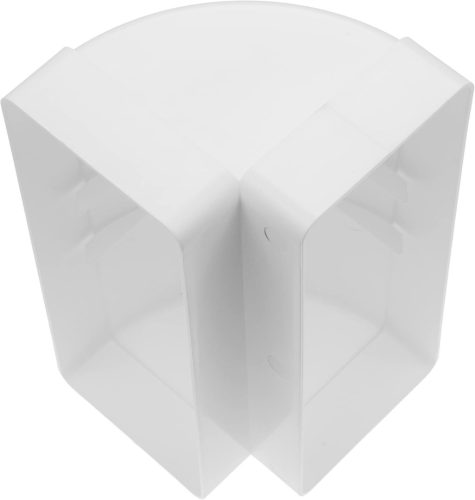 Vent Systems Cot dreptunghiular vertical de 220 x 90 mm cu unghi de conectare de 90° - pentru sisteme de ventilație, încălzire și răcire