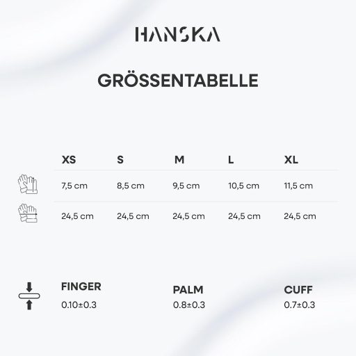 HANSKA 100 db fekete nitril eldobható kesztyű XL méret, pudramentesítve