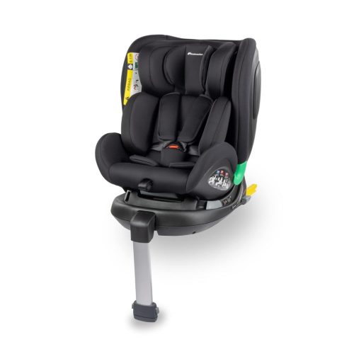 Scaun auto rotativ 360° Bebeconfort EvolveFix Plus i-Size, 0-12 ani, 40-150 cm, ISOFIX, 10 poziții tetieră, protecție laterală, Negru