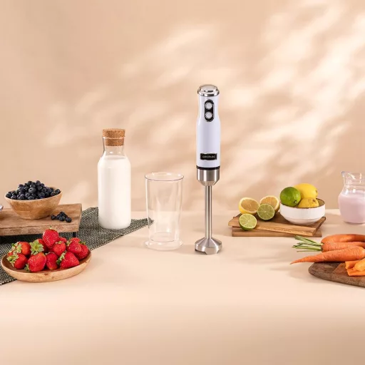 Cecotec Power RetroBlue 1200MAX kézi turmixgép 1200W CrossBlades technológia