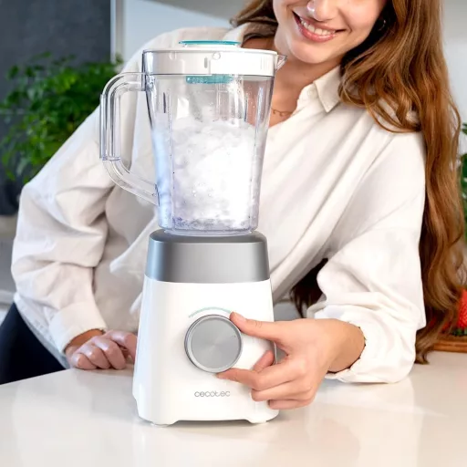 Cecotec Power Black Titanium 1300W konyhai mixer fekete titán késsel