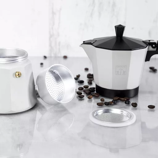 Cecotec Italian Cumbia Mokclassic 1200 kávéfőző 775ml krém alumínium 12 csészéhez