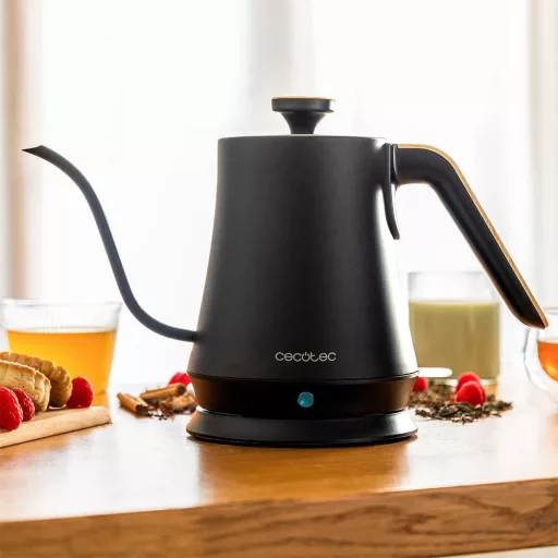 Cecotec Thermosense 500 Swan 1L Elektromos Vízforraló 1200W Gyors Felmelegítés