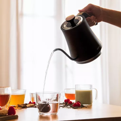 Cecotec Thermosense 500 Swan 1L Elektromos Vízforraló 1200W Gyors Felmelegítés