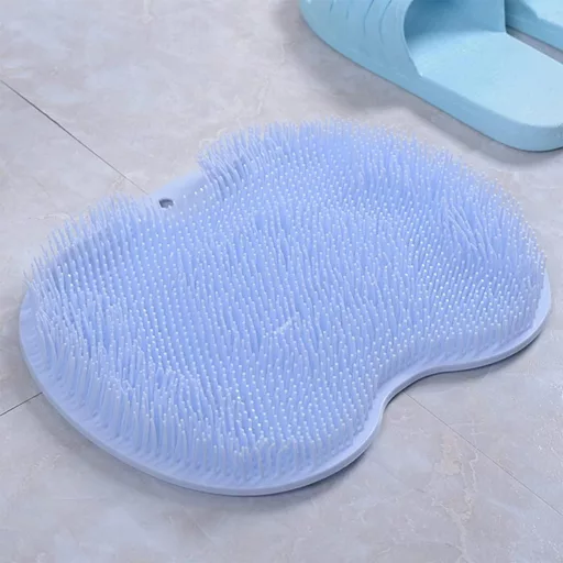 CHUANGOU Lábkefe Zuhanyzóba 3 Darabos Szett - Lábmasszázs Pad Hámlasztáshoz, Vérkeringés Javítás, Elhalt Bőr Eltávolítás