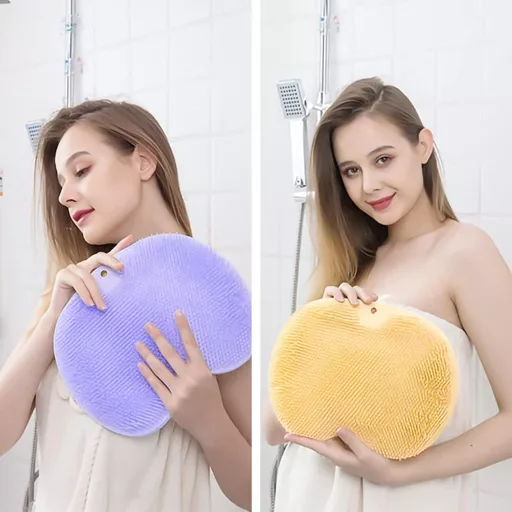 CHUANGOU Lábkefe Zuhanyzóba 3 Darabos Szett - Lábmasszázs Pad Hámlasztáshoz, Vérkeringés Javítás, Elhalt Bőr Eltávolítás