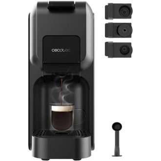   Cecotec Freestyle Compact Black 4az1-ben kávéfőző gép 1350W Nespresso Dolce Gusto