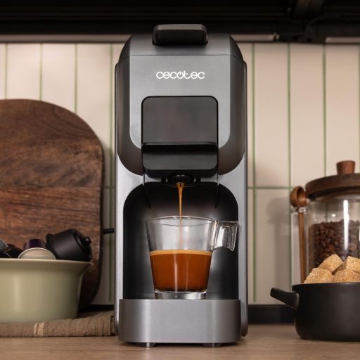 Cecotec Freestyle Compact Black 4az1-ben kávéfőző gép 1350W Nespresso Dolce Gusto