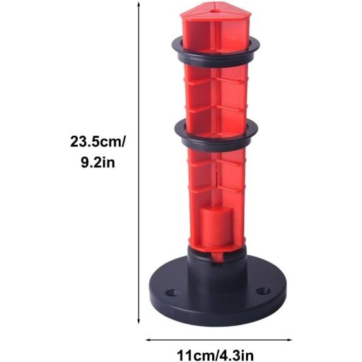 DONGKER Podesivi uređaj za ljepljenje pera strijela s mjernom skalom za DIY izradu strela