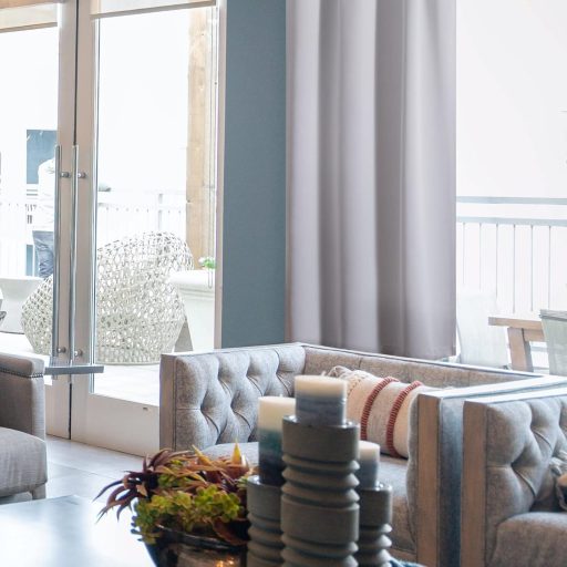 MRTREES Sötétítő Függöny Szett 2 db Krém 60x120 cm Nappali Hálószoba Konyha