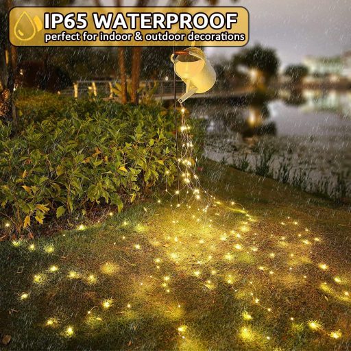 Decorațiuni Solare Tip Luminițe Zână pentru Exterior Dekofun, 200 LED-uri, 8 Moduri, Impermeabile, Decor pentru Grădină