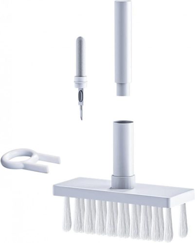 Set mini perii universale de curățare - pentru îngrijirea tastaturii, a căștilor și a AirPods-urilor