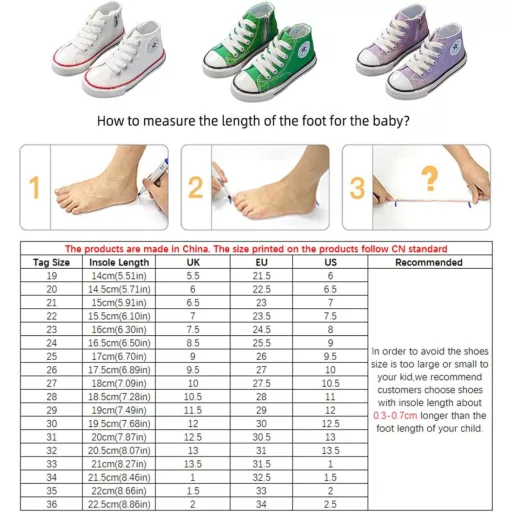 DEBAIJIA Dječje platnene sportske tenisice 33 EU - Neklizajuće tenisice za trčanje za dječake i djevojčice, udobne ležerne cipele za nošenje na ulici