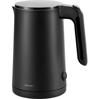   ZWILLING ENFINIGY Vezeték nélküli Vízforraló Rozsdamentes Acél Szűrővel 1,0L Fekete