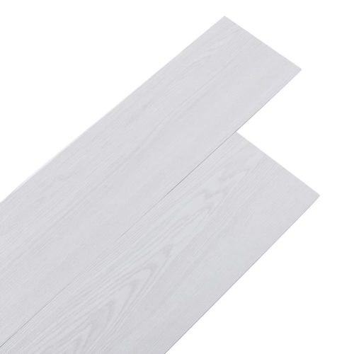 INMOZATA Pardoseală PVC Autoadezivă - Pardoseală Vinil Aspect Lemn Gri Deschis, Impermeabilă, Antiderapantă, 5 m², 36 Bucăți, Grosime 2 mm