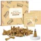 SCENTORINI Palo Santo Füstölő Kúp 120 db Tartóval, Meditáció és Relaxáció