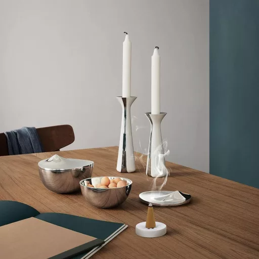 SCENTORINI Palo Santo Füstölő Kúp 120 db Tartóval, Meditáció és Relaxáció