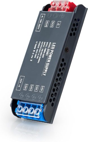 BRIMETI LED Transzformátor 230V-24V 100W Tápegység - Vékony Alumínium Kapcsolóüzemű Átalakító 4,16A LED Szalaghoz, Kerti Világításhoz