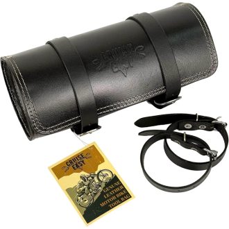   CRUISE EASY Valódi Bőr Motoros Szerszámtáska Texas M Méret Vízálló