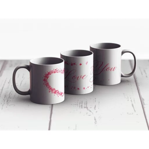 Love You Kerámia Bögre - Valentin-napi Ajándék