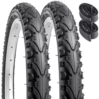   YunSCM 2 buc. Anvelopă pliabilă de bicicletă de 16 inch, 16x1.75 pentru bicicletă urbană