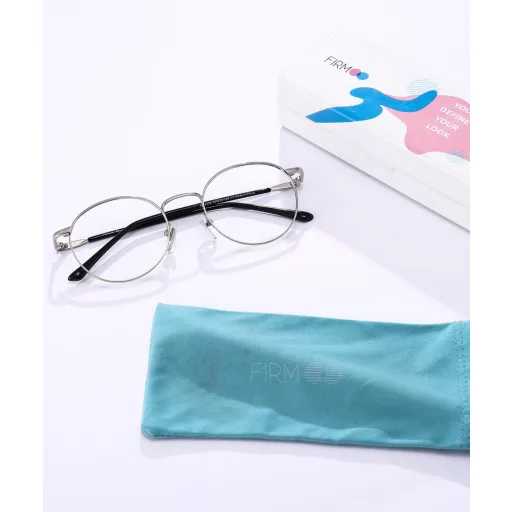 Firmoo okuliare na čítanie 1.5 dioptrie s filtrom modrého svetla - unisex kovový rám, ľahké, s nastaviteľnými nosovými podložkami, na digitálne obrazovky