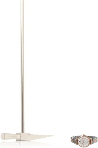 HERCHR Acél Ékszerkészítő Kalapács 150x62,8mm - Ergonomikus Fémformázó Szerszám Órásoknak, Ékszerészeknek, DIY Kézműveseknek, Ezüst Színű, 3