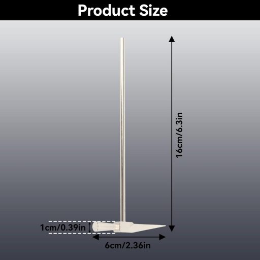 HERCHR Acél Ékszerkészítő Kalapács 150x62,8mm - Ergonomikus Fémformázó Szerszám Órásoknak, Ékszerészeknek, DIY Kézműveseknek, Ezüst Színű, 3