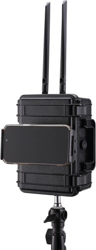New Direction Tackle WiFi Szonár Jelerősítő 2 - Mobil Halradar Hatótávnövelő, Kis Méretű Változat, Etetőhajóhoz Kompatibilis