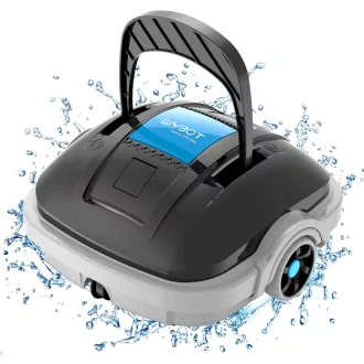   WYBOT Akkumulátoros Medence Takarító Robot, 100 Perc Autonóm Működés, Automatikus Parkolás - Dark Grey