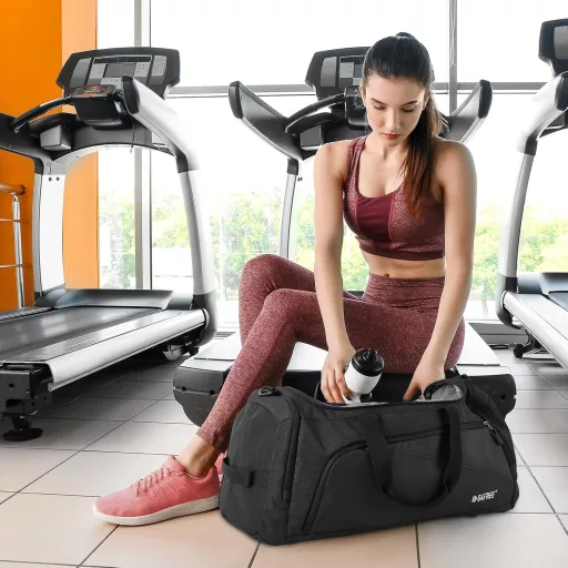 G4Free 45L/60L Utazó Hátizsák - Nagy Méretű Sporttáska Nedves és Cipőtartó Rekesszel Utazáshoz, Úszáshoz, Jógához, Túrázáshoz és Kempingezés