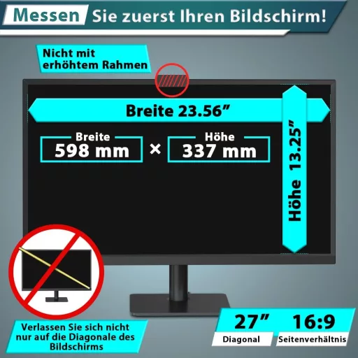 STARY 27 hüvelykes monitorszűrő 2db kék fény szűrés privátszféra védelem