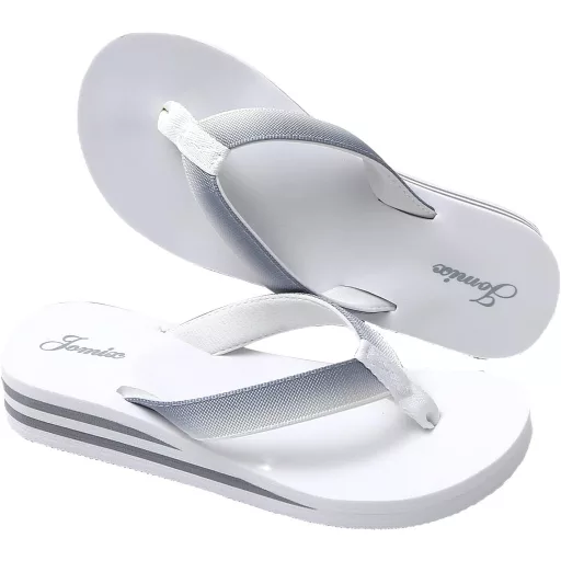 JOMIX Női Papucs Könnyű Ujjközi Szandál Színes Fürdőpapucs Strand Úszoda