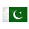 Steag Internațional Steagul Pakistanului 150x240 cm Material Rezistent Culori Vii Steag de Exterior cu Ocheți