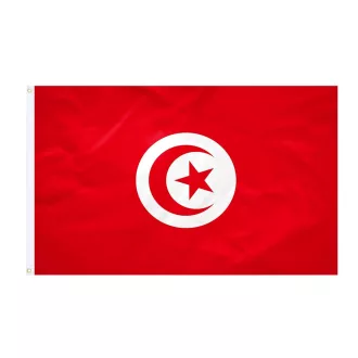   Steag Internațional Tunisia 150x240 cm, material rezistent cu ochiuri.