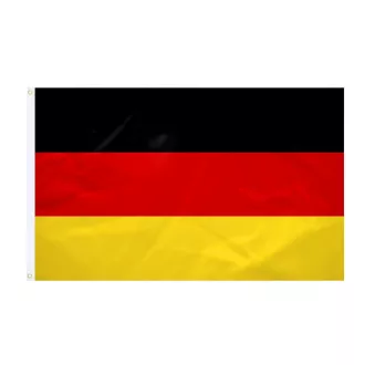   International Flag Német Zászló 150x240 cm Erősített Szövet Élénk Színek