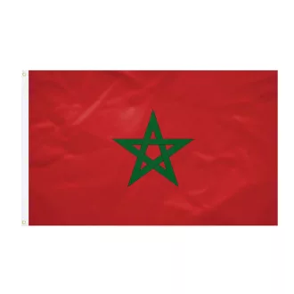   International Flag Zastava Maroka 150x240cm jaka tkanina s ušicama