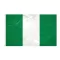 International Flag Nigéria Zászló 150x270cm Erősített Szövet Élénk Színek